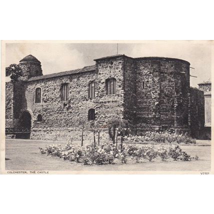 Colchester Castle Essex Postcard used VGC