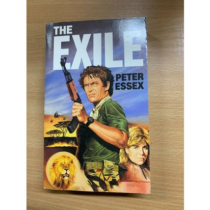 1990 PETER ESSEX "THE EXILE" SOUTH AFRICA GUERRILLA FICTION PAPERBACK BOOK (P3)