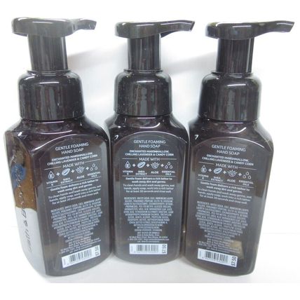 3 soaps Bath & Body Works Gentle Foaming Hand Soap Halloween Candy Corn Treats