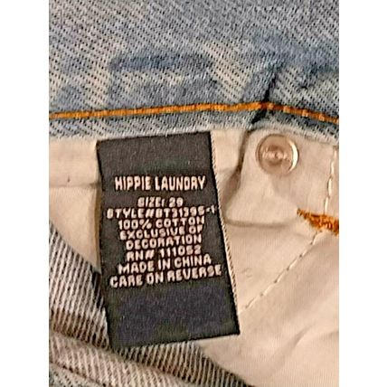 Hippie Laundry Cut-Off Shorts Wms. Size 29 Embroidered & Studs Vintage High Rise