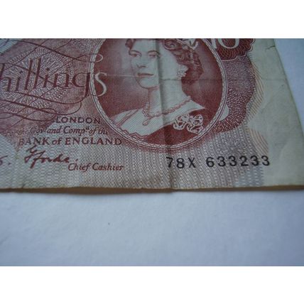 Ten Shilling Note J S Fforde 78X