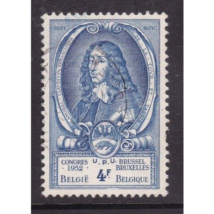 Belgium 1952 Lamoral Claude 4f Fine Used SG 1403 VGC