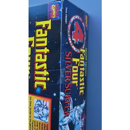 wwe wwf ljn classic superstars 10" fantastic four silver surfer action figure