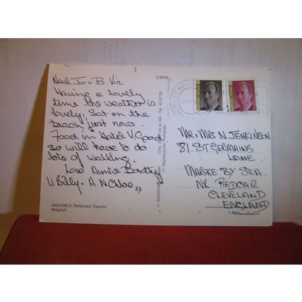 MAGALLUF, MALLORCA, SPAIN used postcard 1997 pm =