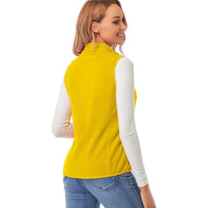 Fuinloth Women's Fleece Gilet, Polar Soft Sleeveless Sizes: S & M