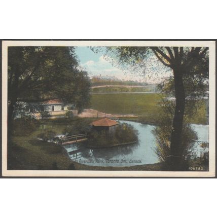In Riverdale Park, Toronto, Ontario, c.1920 - Valentine's Postcard