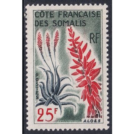 French Somali Coast 1966 SG 493 MM - Flora/Flowers (C-532 (22))