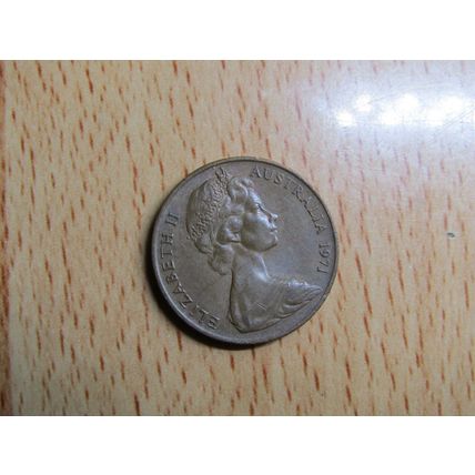 Australia 1971 2 Cents Coin