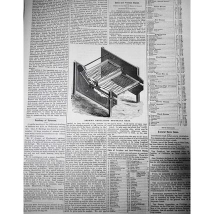 Mining and Scientific Press, March 25, 1876. Glacial Epoch; Aluminum Uses; etc