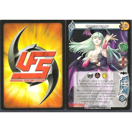 UFS Ultimate Fighting System Trading Card Dark Stalker Morrigan