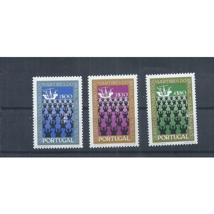 Portugal stamps. 1971 Martyrdom of Brazil Missionaries MNH (AG792)