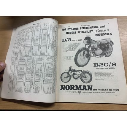 MOTOR CYCLING UK MAGAZINE #2555 5 MARCH 1959 - SPRING SPECIAL (LL)
