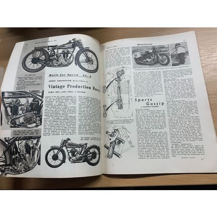 MOTOR CYCLING UK MAGAZINE #2555 5 MARCH 1959 - SPRING SPECIAL (LL)