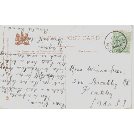 A Hampshire Lane Hampshire (QHAM547) Oilette Card No. 7113