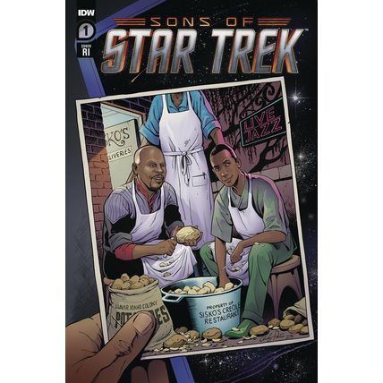 Star Trek: Sons of Star Trek: #1 Andy Price - Cover RI (1:10) IDW