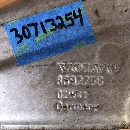 Volvo 30713254 Exhaust Manifold Turbo Heat Shield OEM S60 S80 V70 XC70 XC90