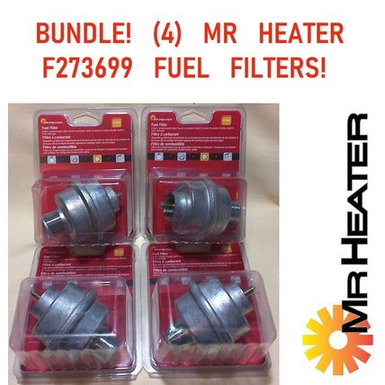 BUNDLE! (4) Mr Heater Portable Buddy Fuel Filters F273699 FREE Ship!