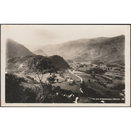 The Jaws of Borrowdale, Keswick, Cumberland, c.1920s - Maysons RP Postcard
