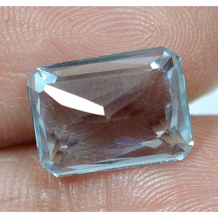 AAA Brazilian 4.00 Ct Natural Aquamarine Emerald Loose Gemstone