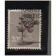1979 GB 20P PURPLE F/U SG X958