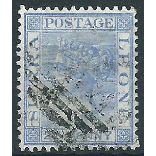 Sierra Leone 1891 SG31 2 1/2d Ultramarine Good/Fine Used .. ..