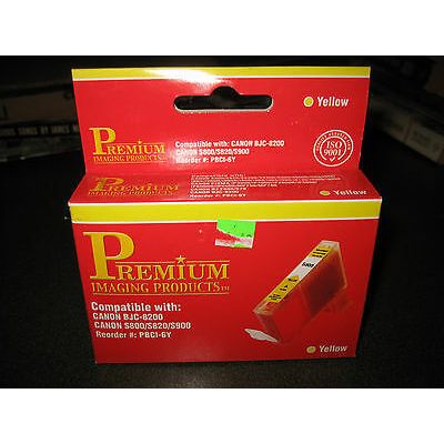 Premium Imaging PBCI-6Y Yellow Ink Cartridge-NEW IN BOX!!!!!!!