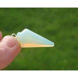 I Opalite Pendulum Crystal Dowsing 8 inch Metaphysical Energy Work Spiritual