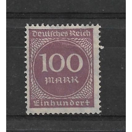 Germany.SG261 100m Purple.Mounted Mint.Nov21