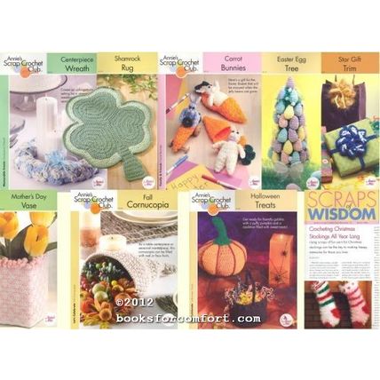 Memorable Events & Celebrations Scrap Crochet 9 Patterns