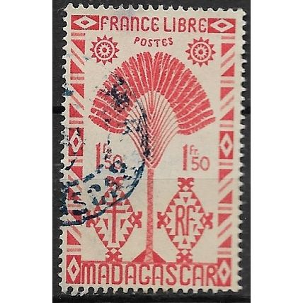 1943 SG 261 - #3 fine used (o)