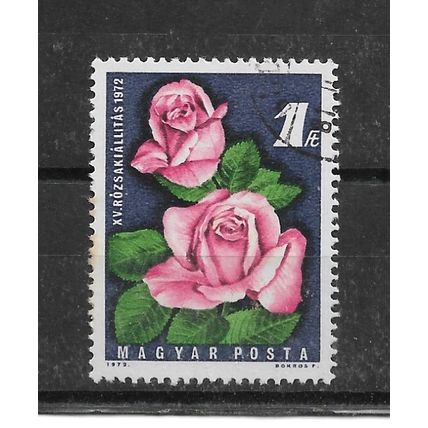 Hungary.National Rose Exhibition stamp.Fine Used.Mar23