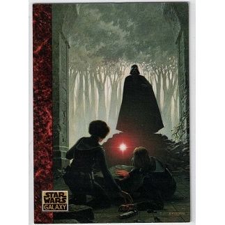 STAR WARS ' GALAXY series 1 ' card # 60 ( 1993 )