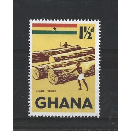 Ghana.SG215 1 1/2d Ghana Timber.Mounted Mint.Feb24