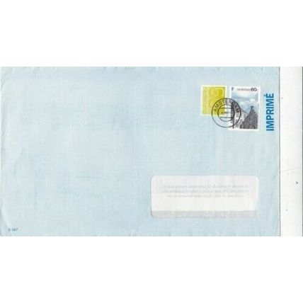 Netherlands 1987 cover Imprime typed VGC