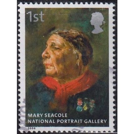 GB, 2006 1st National Portrait Gallery, SG 2646 (Scott #2390), used.