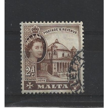 Malta.SG270 2d Mosta Church.Fine Used.Apr25u