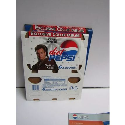 Star Wars Pepsi Promo R2D2 Alarm Clock and Projector 1999 RARE Pepsi Box Set