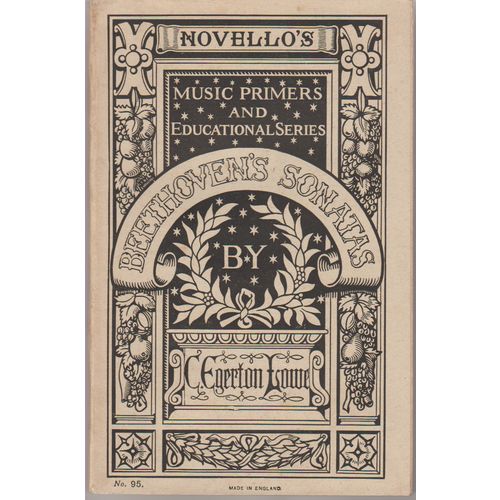 Novello's Music Primer circa 1905 Beethoven's Sonatas