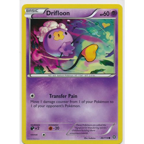 Pokemon XY Steam Siege 46/114 Drifloon