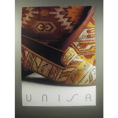 1990 Unisa Shoes and Handbags Ad