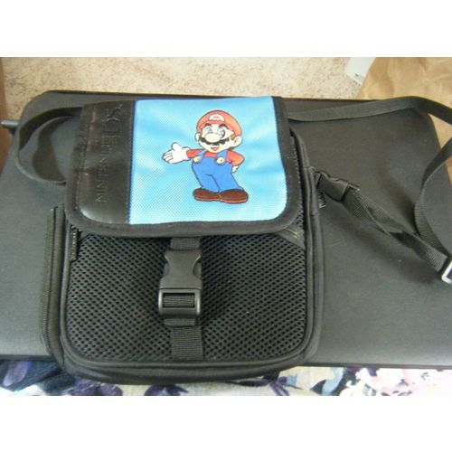 Super Mario Bros Nintendo DS Official Carrying Case Travel Bag w/Strap