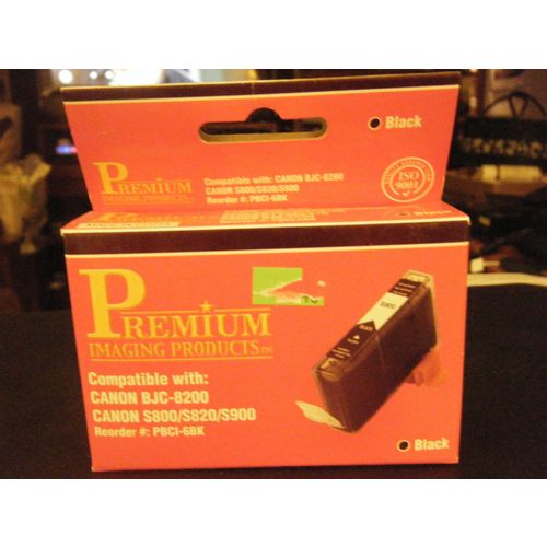 Premium Imaging Products PBCI-6BK Black Ink Cartridge - NEW!!!
