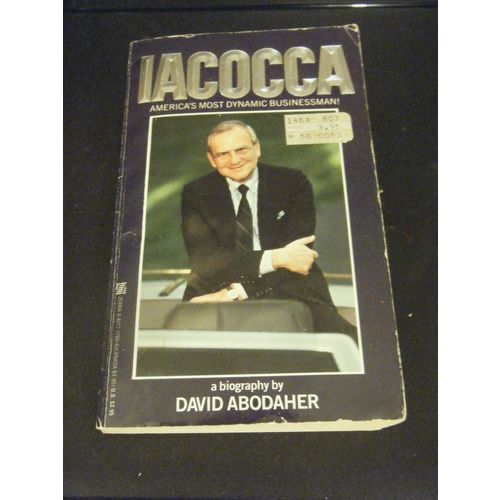 Iacocca by David Abodaher (1985, Paperback)