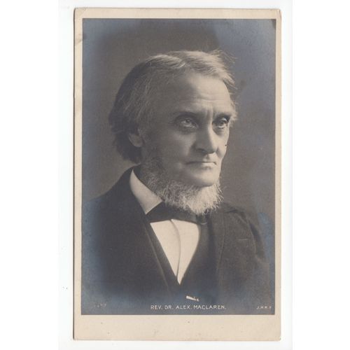 Baptist Minister Rev Dr Alex Maclaren Postcard
