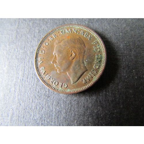 1940 GEORGE VI FARTHING FREE POST. H