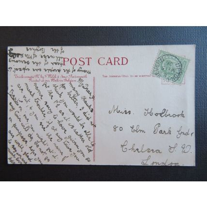 Trichromatic by J Welch, Promise Me Novelty Vintage Postcard