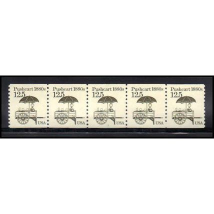 2133 12.5c Pushcart Fine MNH Dry Gum PNC 1/5 X2159