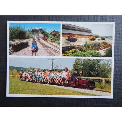 Eastbourne Miniature Steam Railway Adventure Park Postcard #4