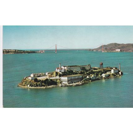 San Francisco - Lot of 7 - Vintage Postcards - Candlestick Park, Alcatraz