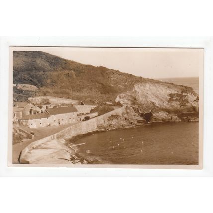 The Harbour Portholland Postcard Cornwall Publisher J Furse
